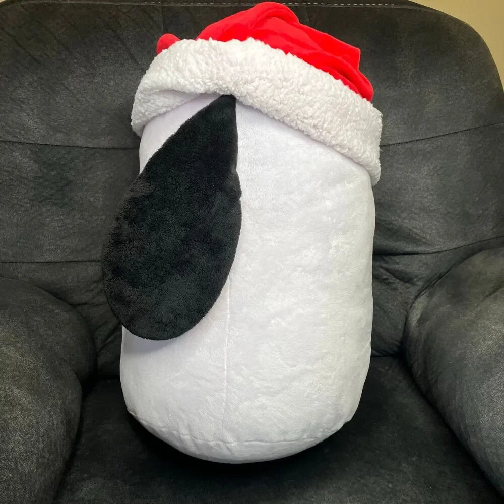 Christmas Peanuts 18” Tall Snoopy With Santa Hat Large Plush Rare HTF